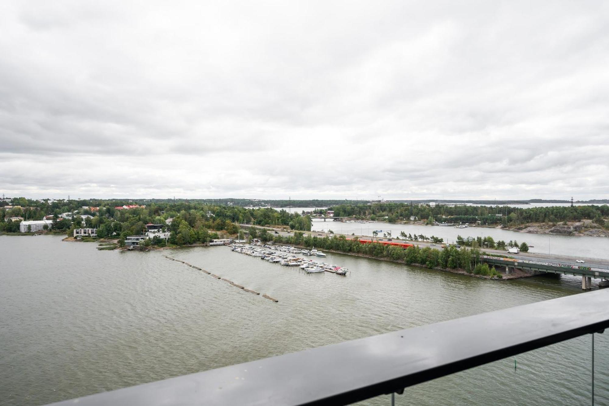 Luxury Penthouse With Stunning Sea Views & Private Sauna Helsinki Exterior foto